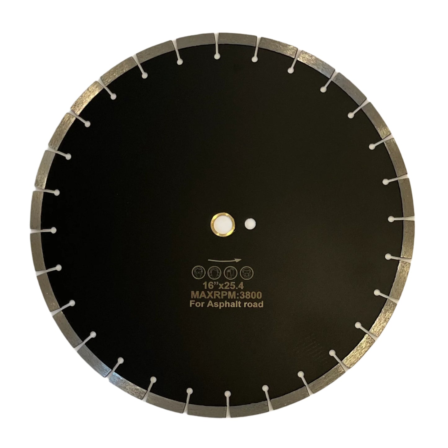 Diamond Cutting Blade: 16″ High Performance – Asphalt (Wet/Dry)