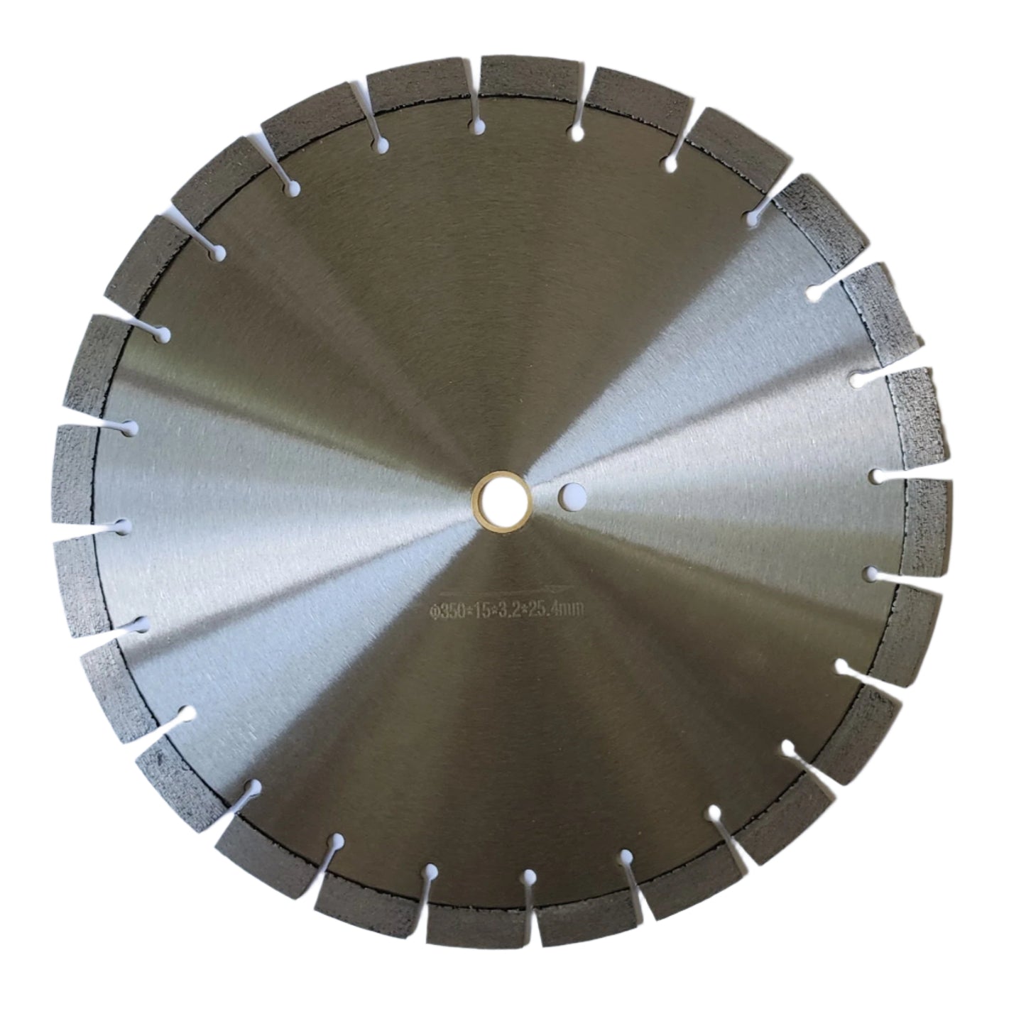 Diamond Cutting Blade: 16” 15mm Segments – Brick & Hard Material (Wet/Dry)