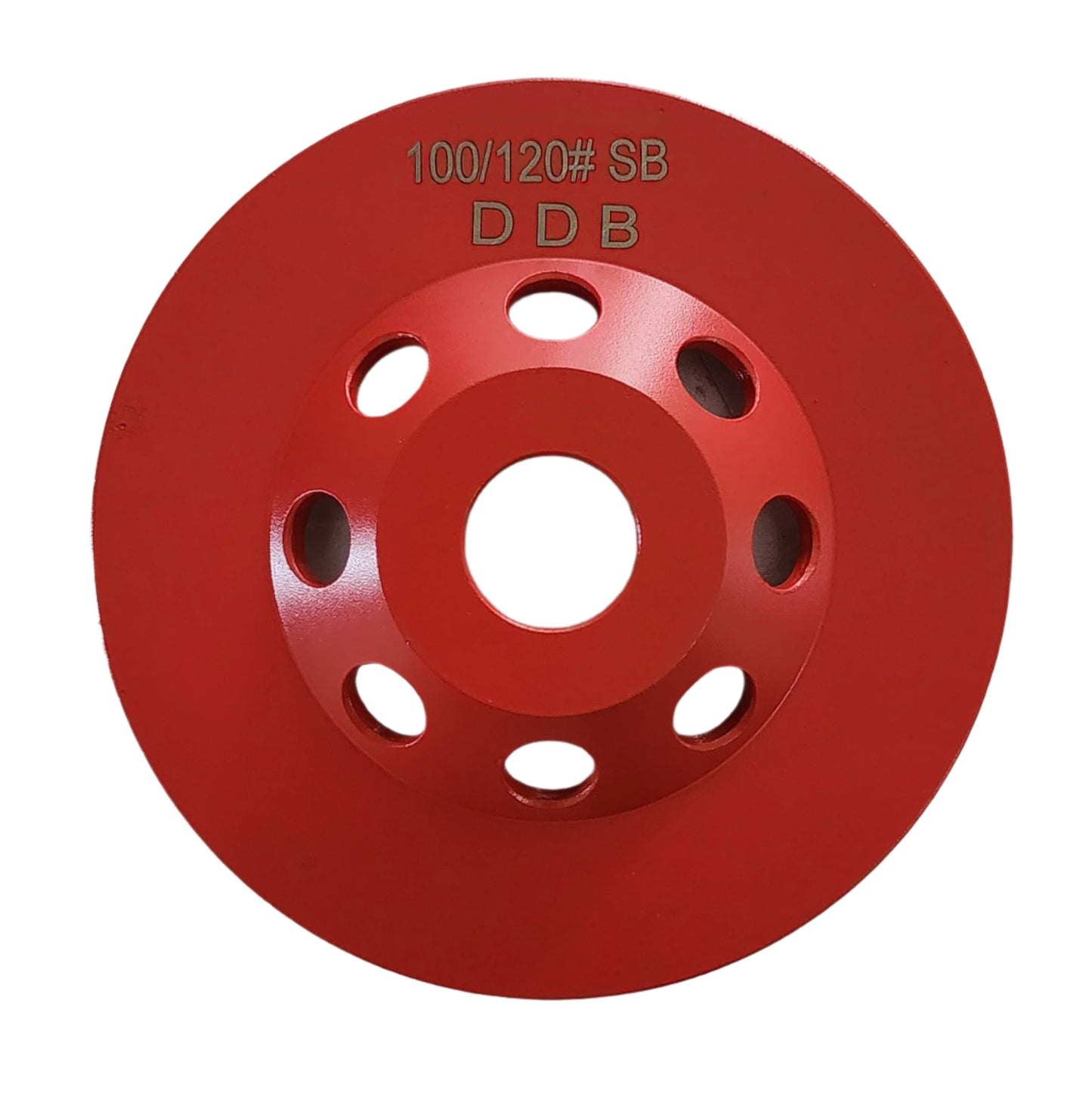 Diamond Cup Wheel: 5″ 12 Curving Bar 8mm Segment 20# (Soft Bond)