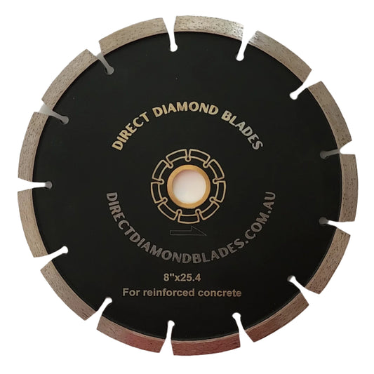 Crack Chaser Diamond Blade: 8″ 10mm thickness