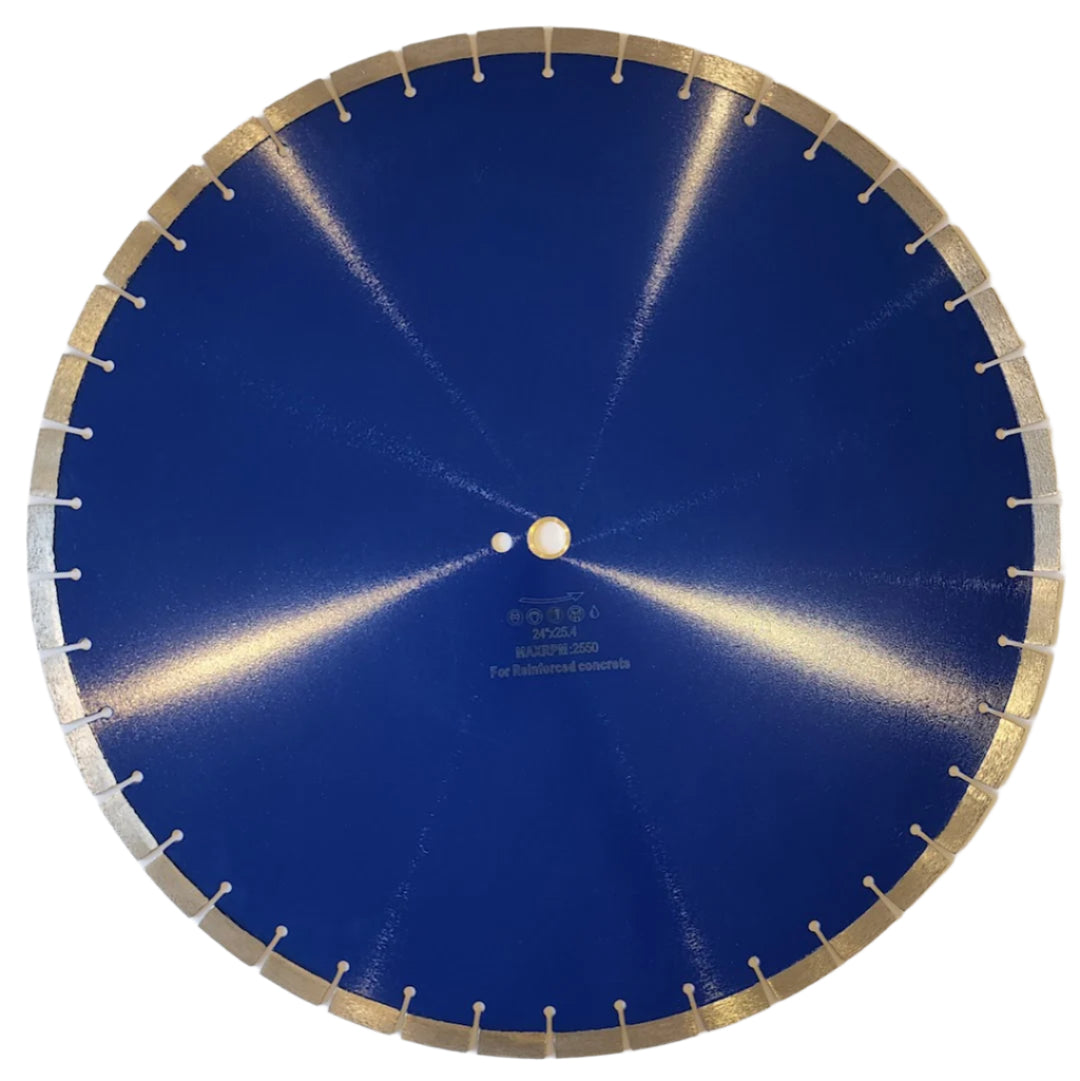 Diamond Cutting Blade Road Saw: 24″ High Performance – Reinforced Concrete