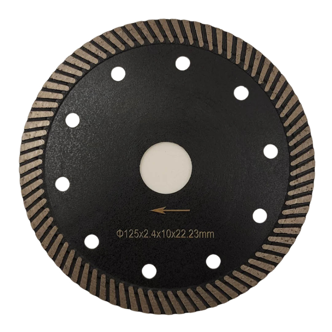 Diamond Blade: 5" Turbo Diamond Cutting Blade for Reinforced Concrete