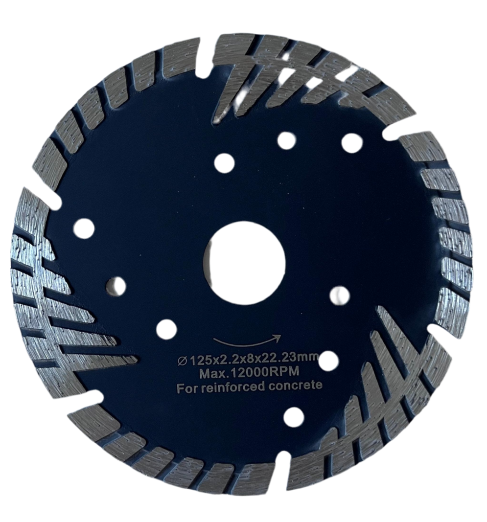 Diamond Blade: 5" Tornado Diamond Cutting Blade