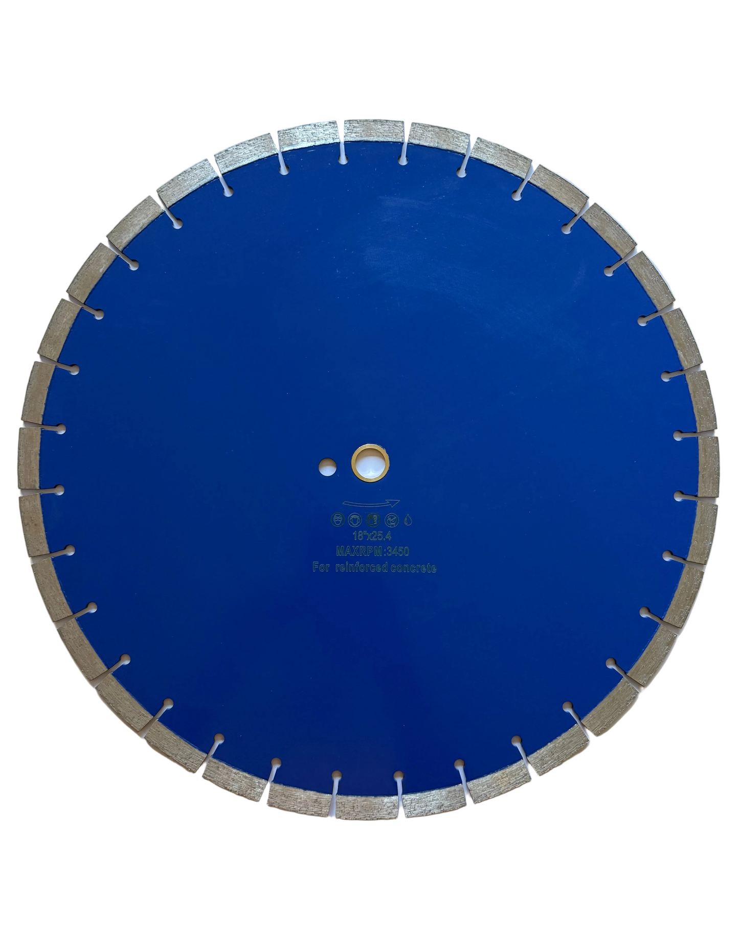 Diamond Cutting Blade Road Saw: 18” High Performance – Reinforced Concrete
