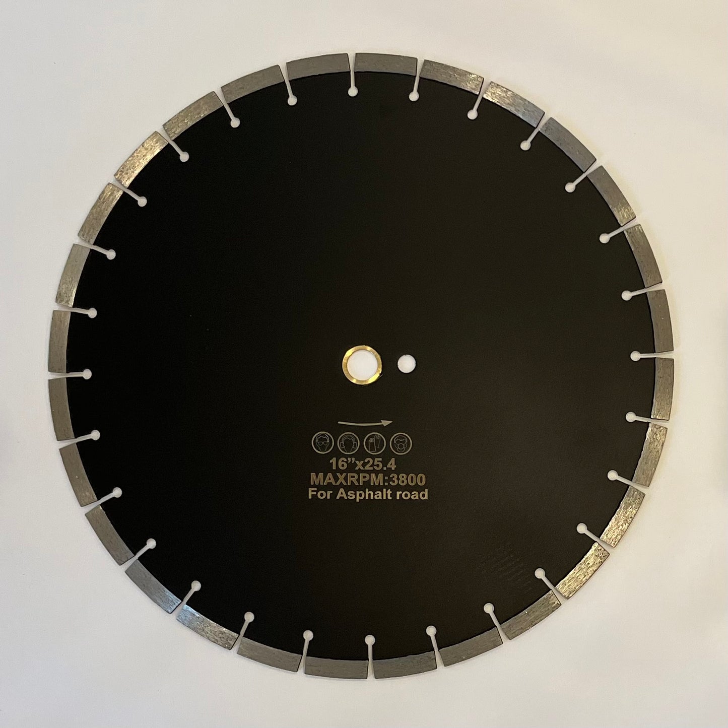 Diamond Cutting Blade: 16″ High Performance – Asphalt (Wet/Dry)