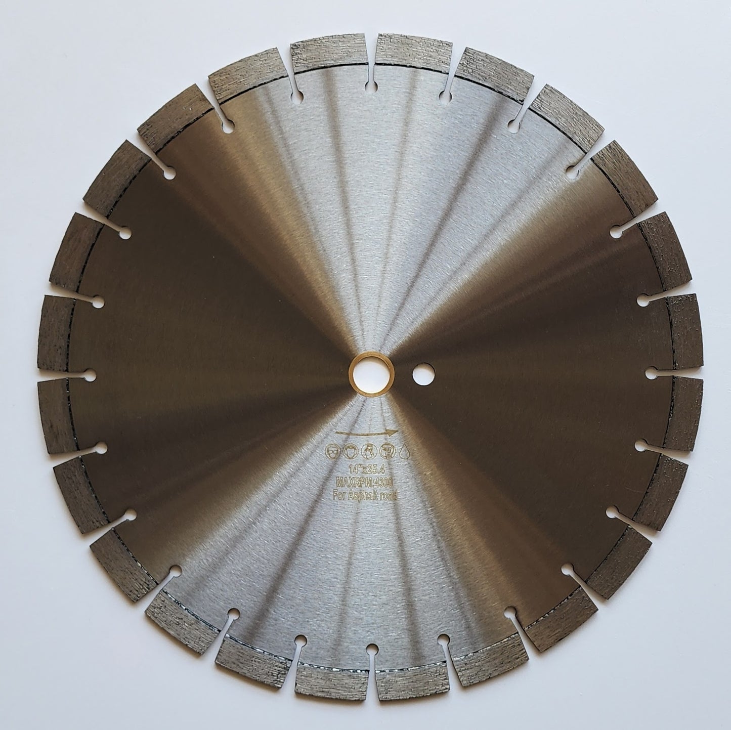 Diamond Cutting Blade: 14″ High Performance – Asphalt (Wet/Dry)