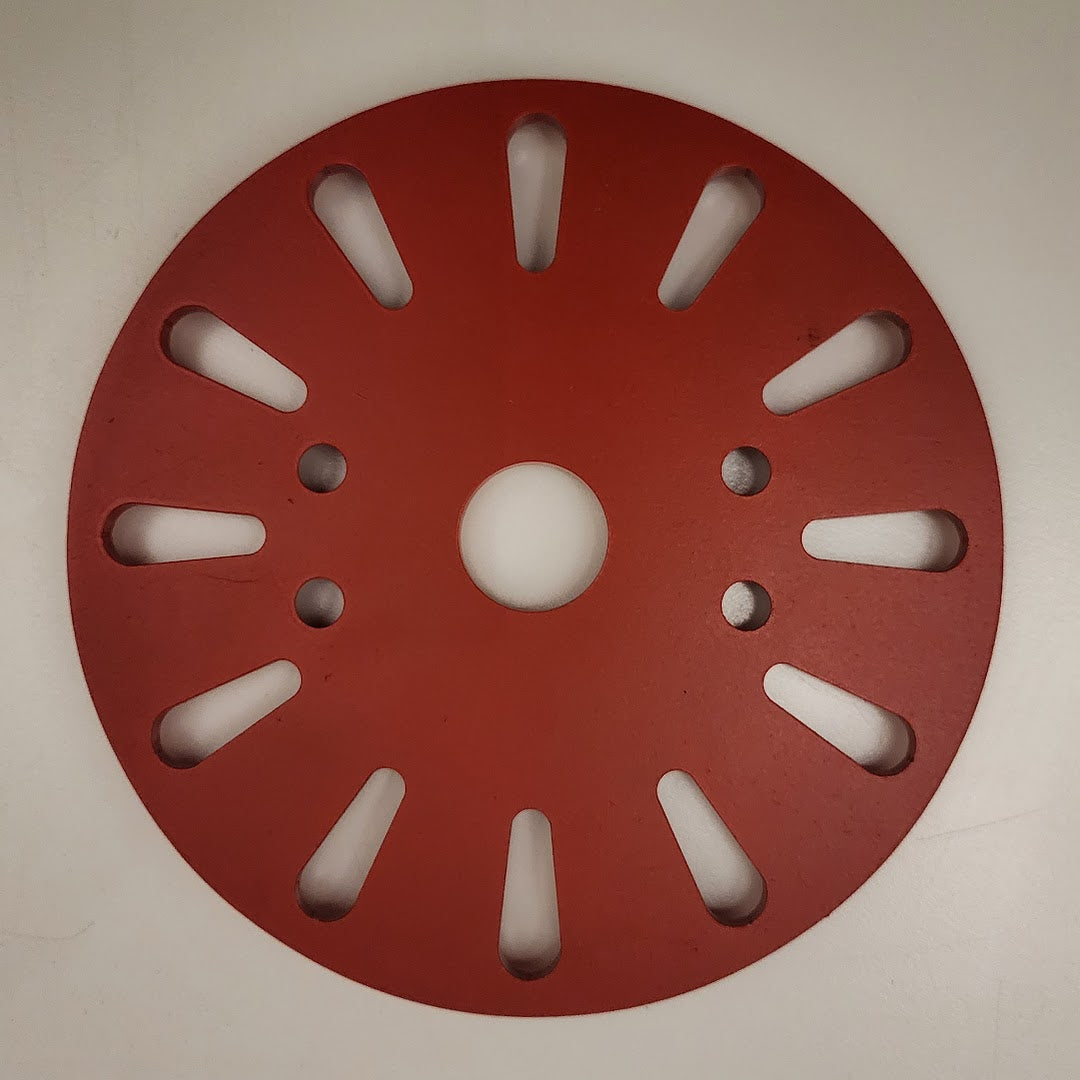 Diamond Grinding Plate: 10″ 16# Soft Bond 18-Dual Segment (10mm thickness)