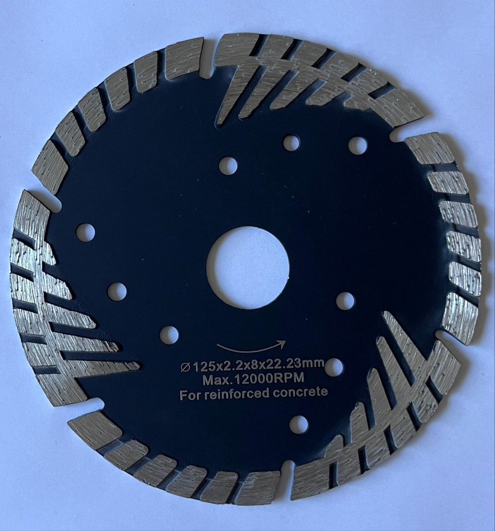 Diamond Blade: 5" Tornado Diamond Cutting Blade