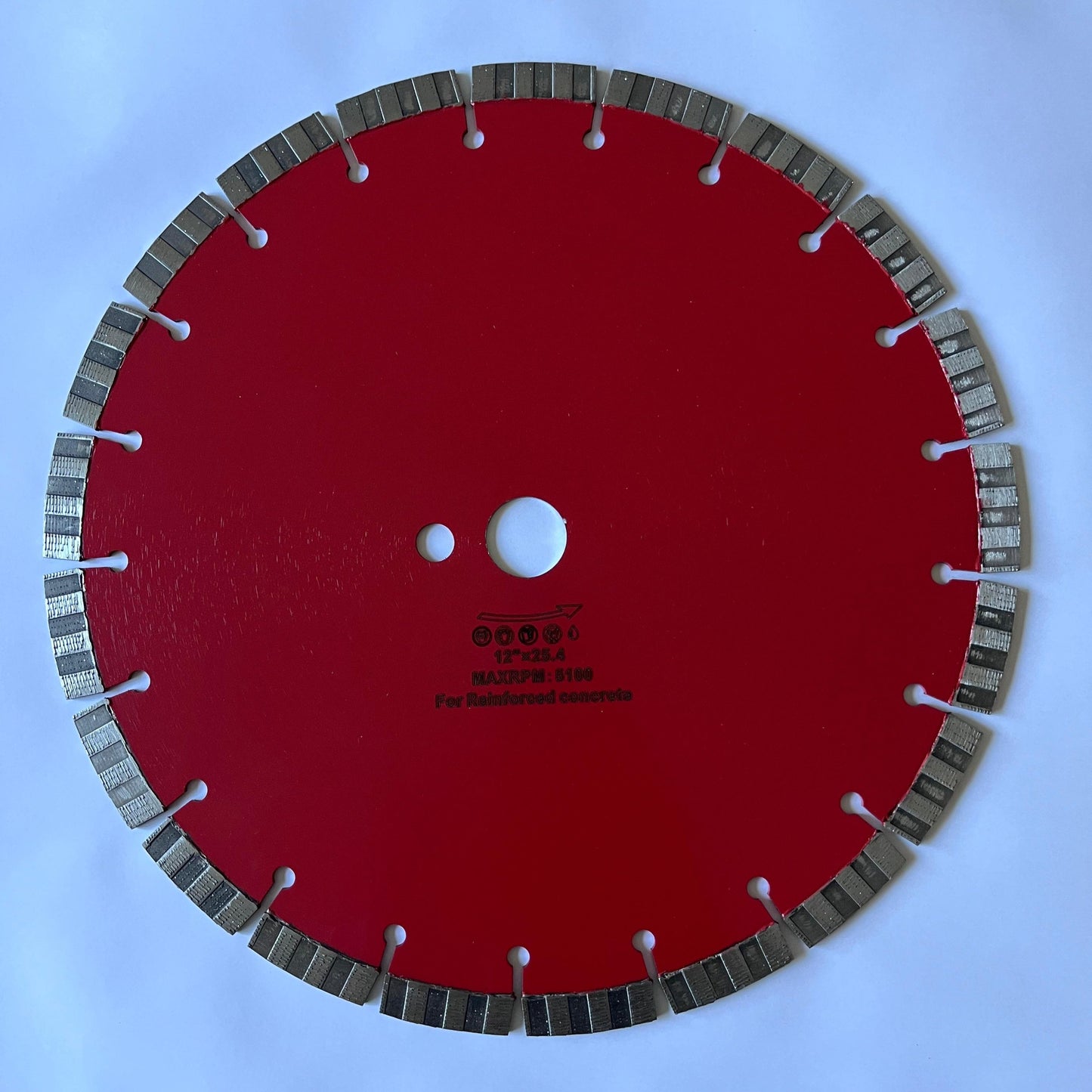 Diamond Cutting Blade: 12″ 305mm – Reinforced Concrete (Wet/Dry)