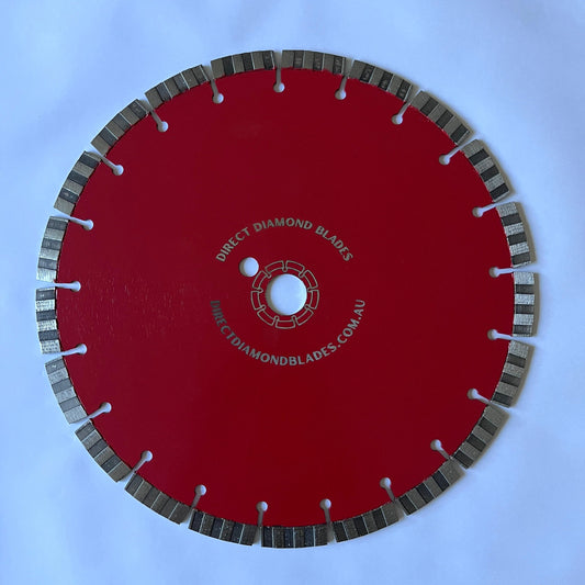 Diamond Cutting Blade: 12″ 305mm – Reinforced Concrete (Wet/Dry)